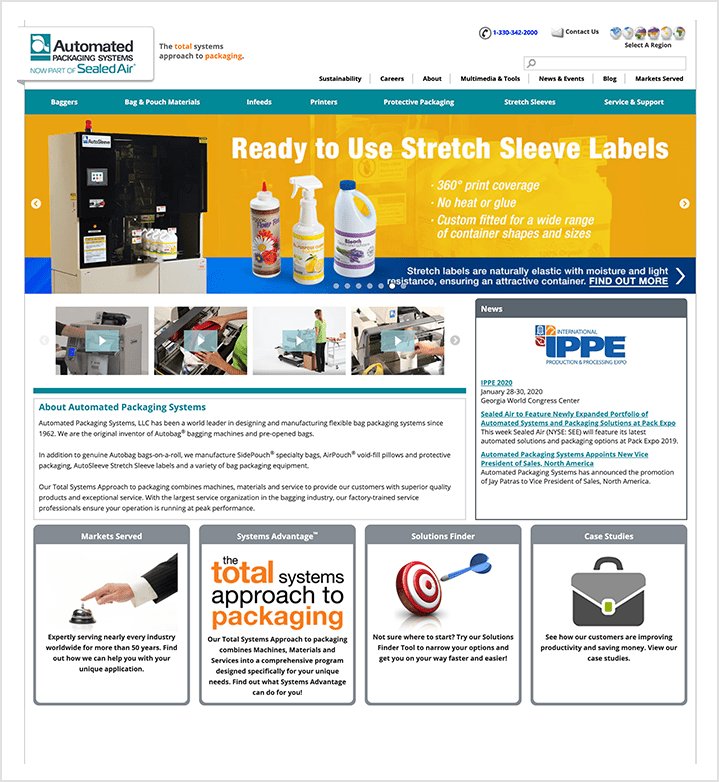 Autobag home page