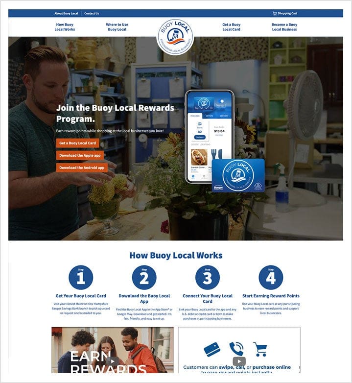 Buoy Local home page