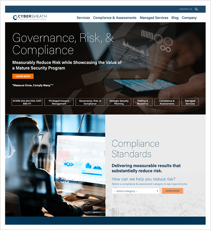 CyberSheath home page