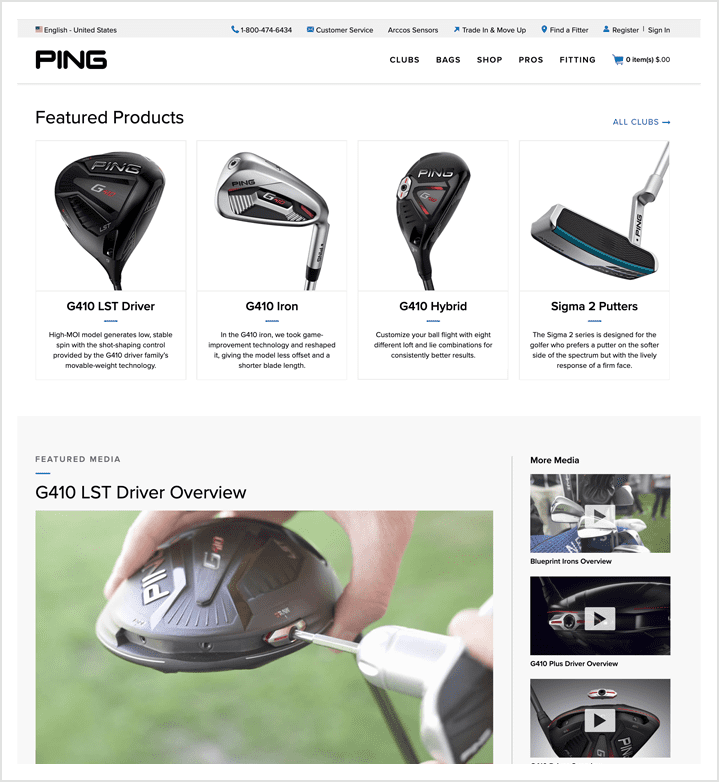 PING home page